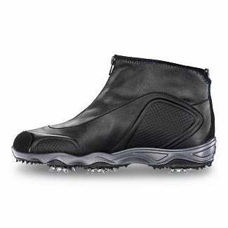 Men's Footjoy Golf Boots Black NZ-479547